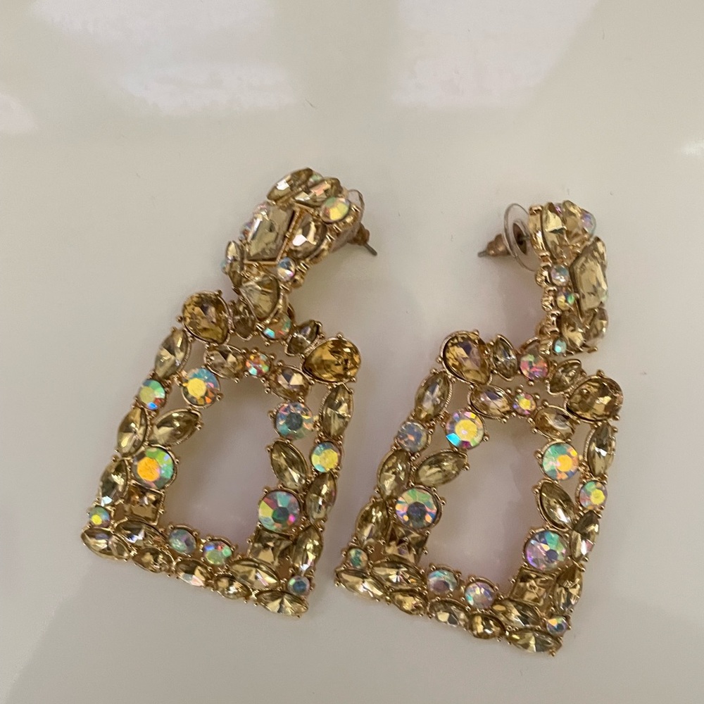 Gold Drop Earrings